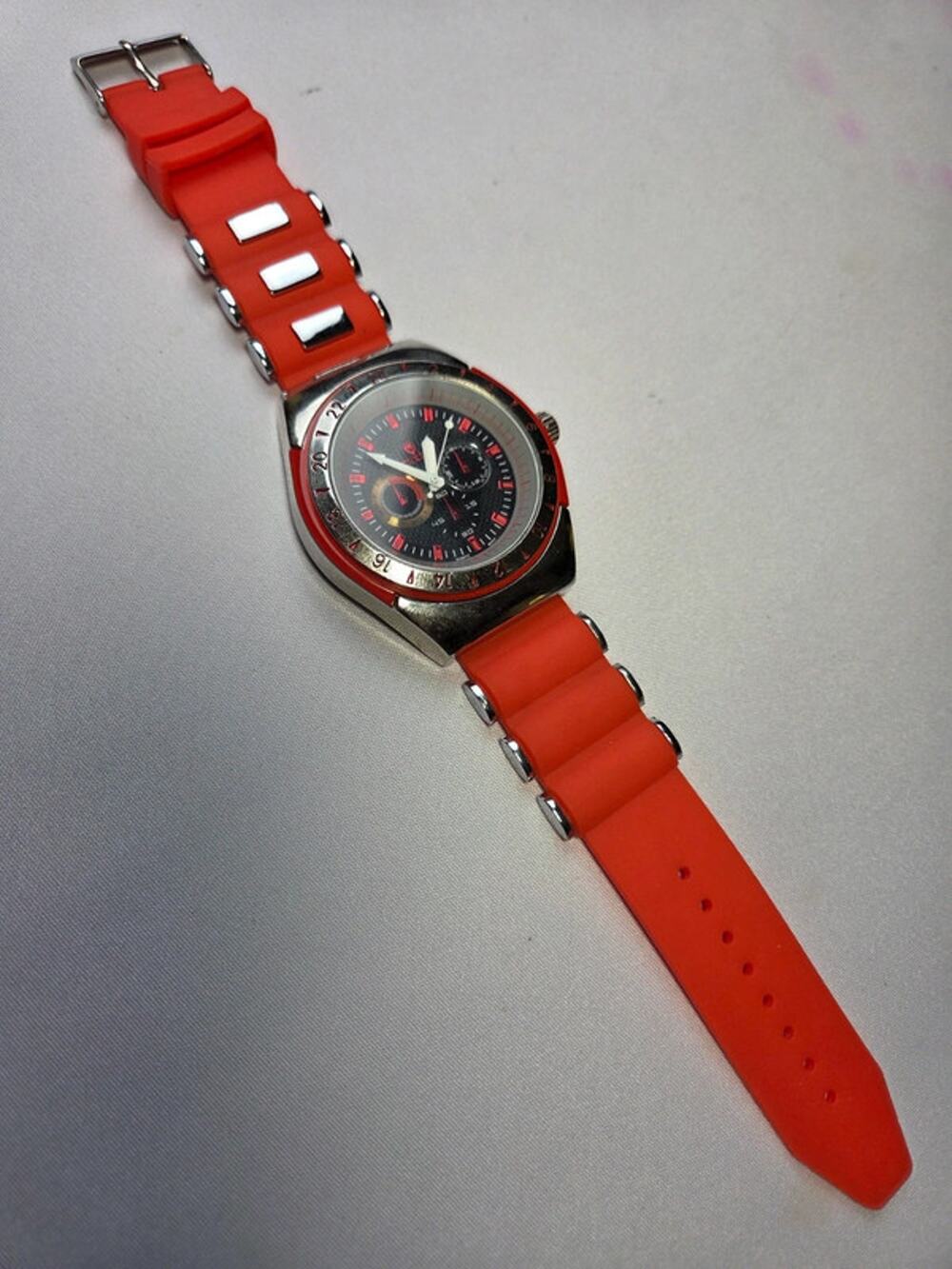 Ice King red mens watch